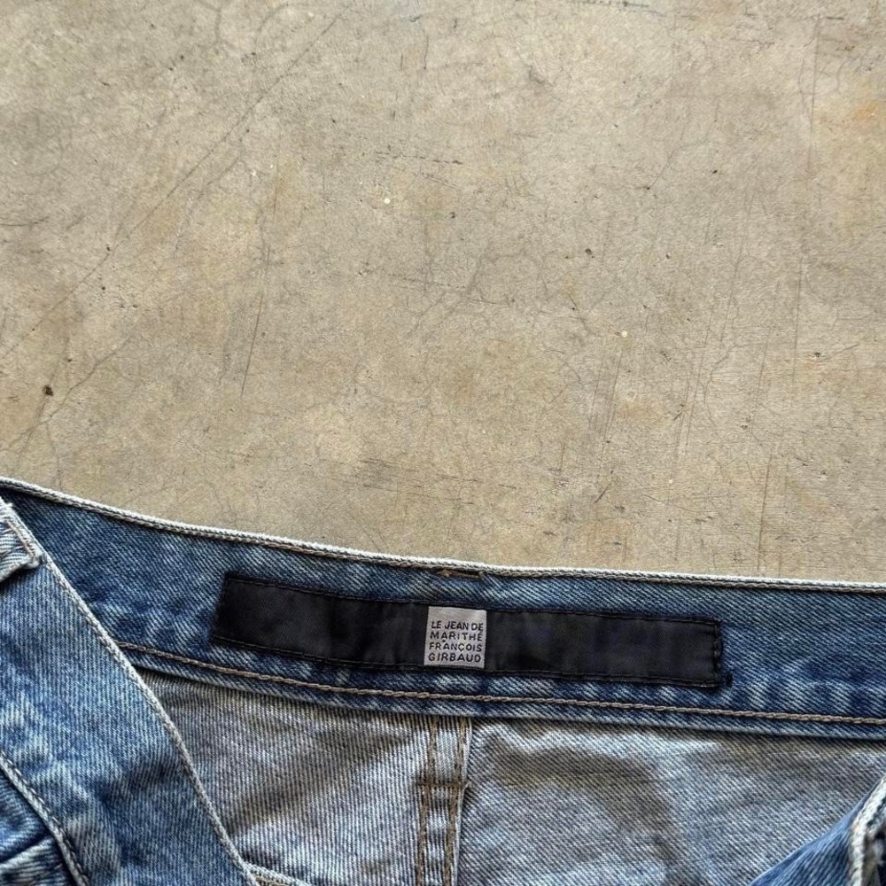 Baggy Carpenter Girbaud Wide Leg Denim Jeans Surf Summer Vintage Y2K 40x32 - Picture 8 of 8